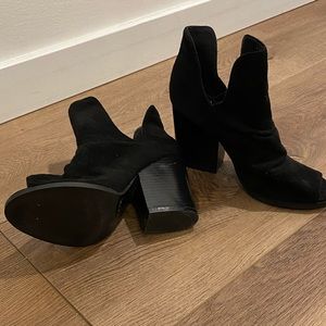 Black booties